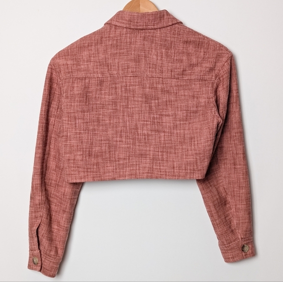 ARITZIA WILFRED Little Cropped Jacket Tweed XXS Aritzia - Picture 3 of 8